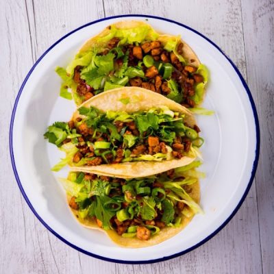 Korean Tofu Tacos